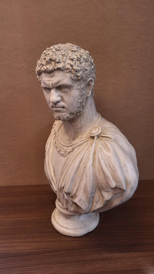 Bust of Caracalla, 1980s, Resin