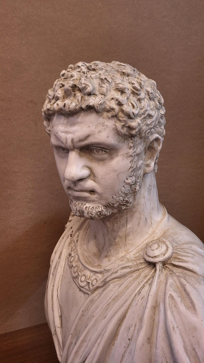 Bust of Caracalla, 1980s, Resin