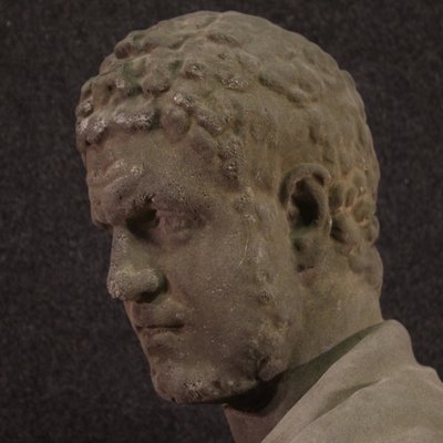 Bust of Emperor Caracalla, 1960, Cement Sculpture-RP-2027589