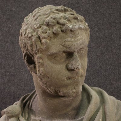 Bust of Emperor Caracalla, 1960, Cement Sculpture-RP-2027589