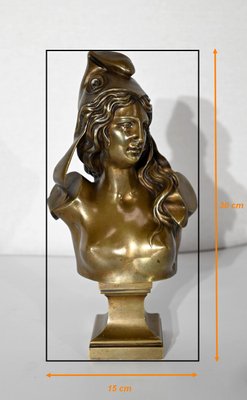 Bust of Marianne, Early 1900s, Bronze-RVK-1441902