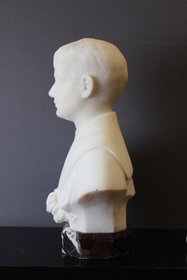 Bust of Young Man, 1931, Carrara Marble-BCR-1384363