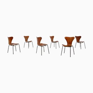 Butterfly Chairs by Arne Jacobsen, 1950s, Set of 6-RCE-1100056