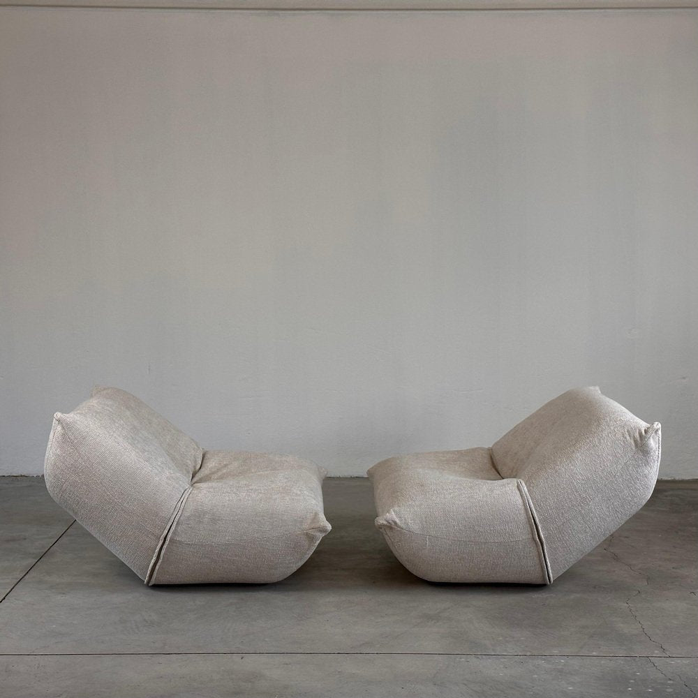 Butterfly Lounge Chairs attributed to Guido Maria Rosati for Giovannetti, 1970s, Set of 2