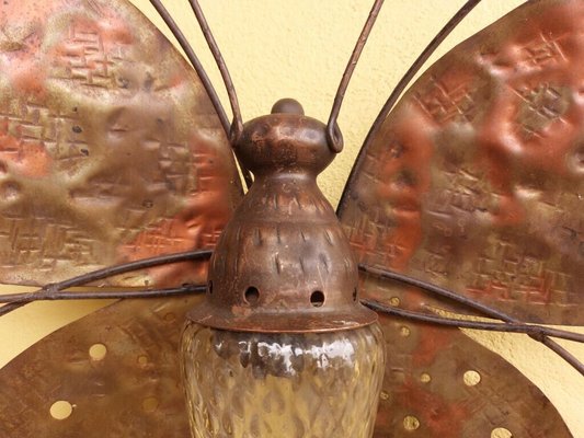 Butterfly Wall Light in Murano Glass, Murano, 1950s-HIT-1760083