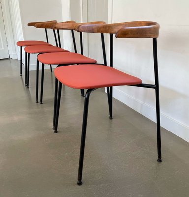 C 20 Chairs by Terence Conran, 1960s, Set of 4-IVH-1813378