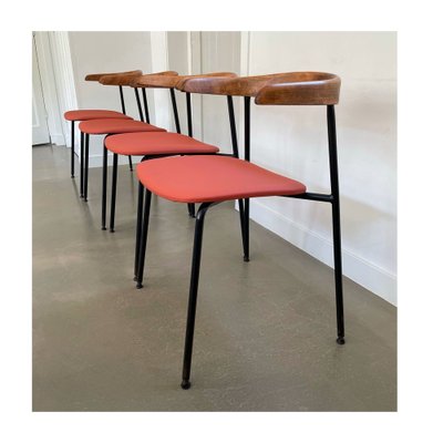 C 20 Chairs by Terence Conran, 1960s, Set of 4-IVH-1813378