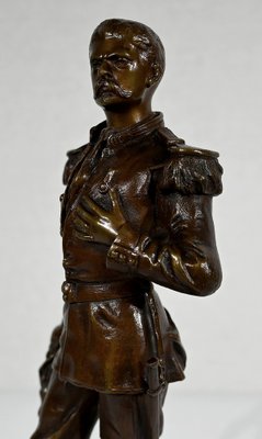 C. Anfrie, L’Estafette, 19th-Century, Bronze-RVK-1337809