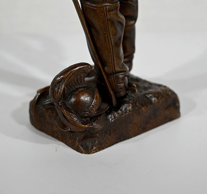 C. Anfrie, L’Estafette, 19th-Century, Bronze-RVK-1337809