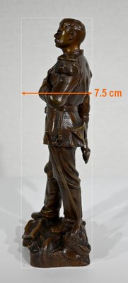 C. Anfrie, L’Estafette, 19th-Century, Bronze-RVK-1337809