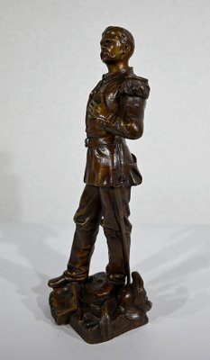 C. Anfrie, L’Estafette, 19th-Century, Bronze-RVK-1337809