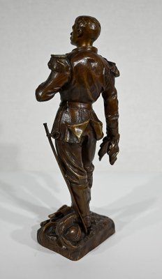 C. Anfrie, L’Estafette, 19th-Century, Bronze-RVK-1337809