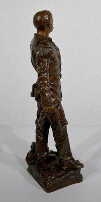 C. Anfrie, L’Estafette, 19th-Century, Bronze-RVK-1337809