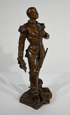 C. Anfrie, L’Estafette, 19th-Century, Bronze-RVK-1337809