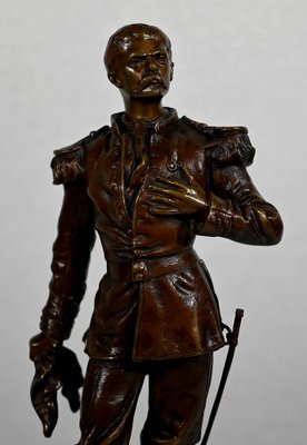 C. Anfrie, L’Estafette, 19th-Century, Bronze-RVK-1337809