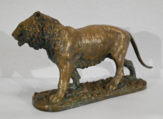 C. Fratin, Tigre marchant Sculpture, 19th-Century, Bronze-RVK-1338948