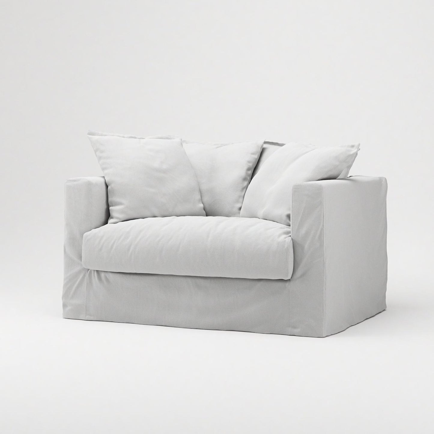 Decotique Le Grand Air Love Seat Armchair White