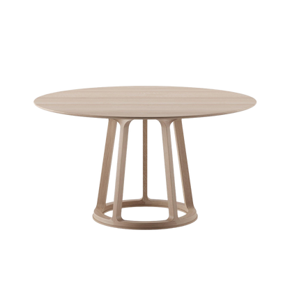 Pivot - Round Solid Wood Table by Artisan