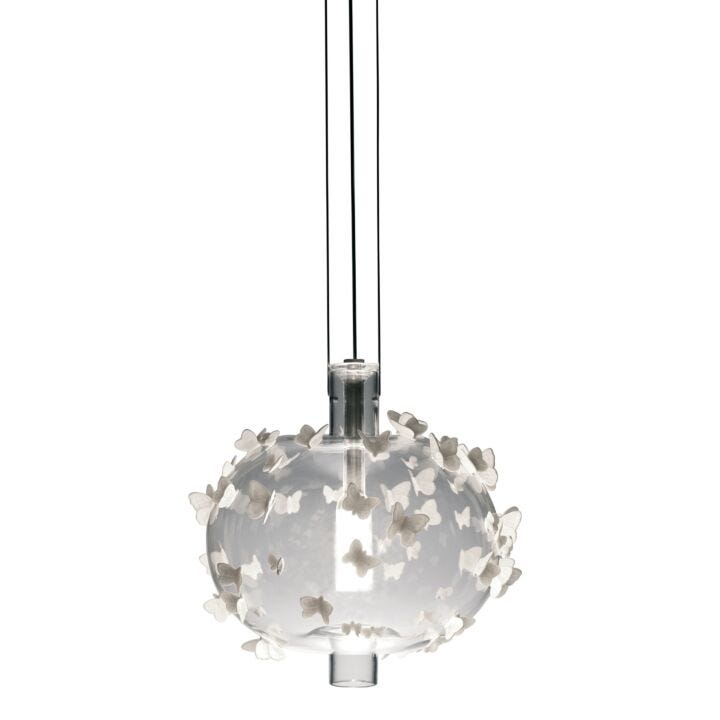 Freeze Frame Butterflies Ceiling Lamp (CE/UK) by Lladró