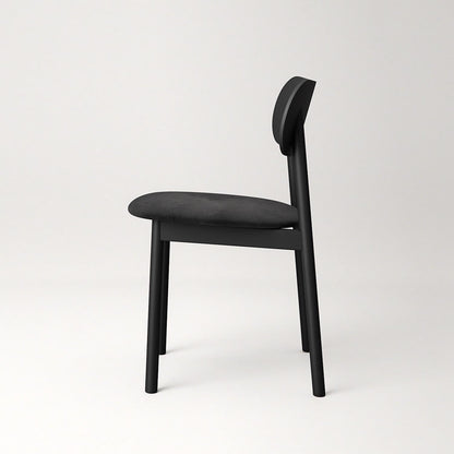 Decotique Elephant Dining Chair Black/Black Velvet