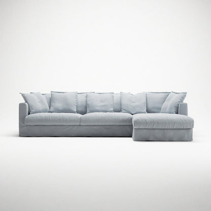 Decotique Le Grand Air 3-Seater Sofa Chaise Right Nordic Sky