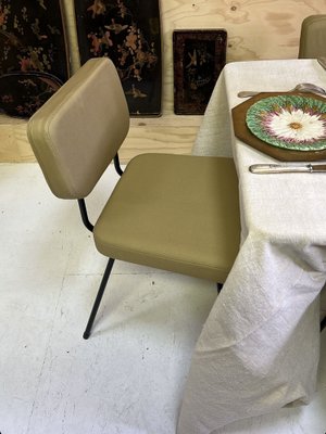 C57 Chairs by Paul Geoffroy for Airbone, 1950s, Set of 6-AT-1773652