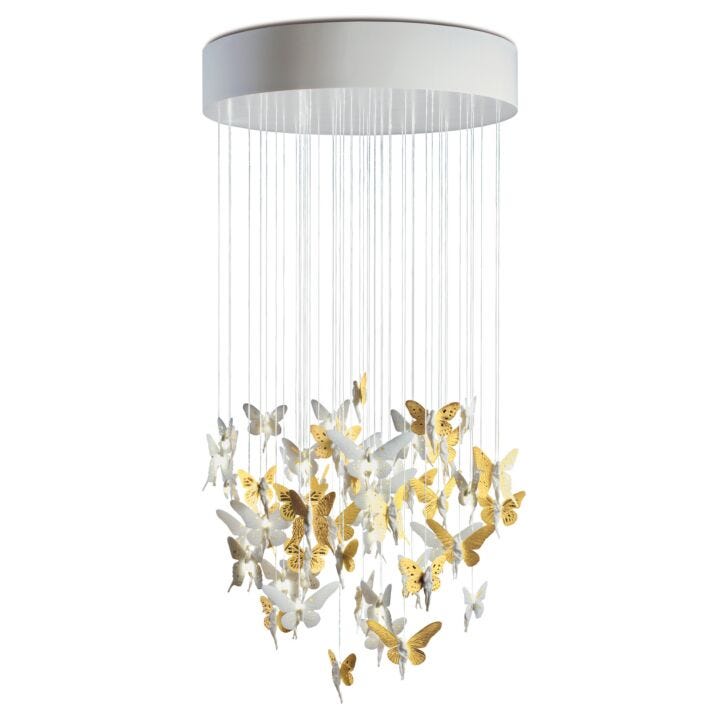 Niagara Chandelier 0.80m (CE/UK) by Lladró #Golden Luster