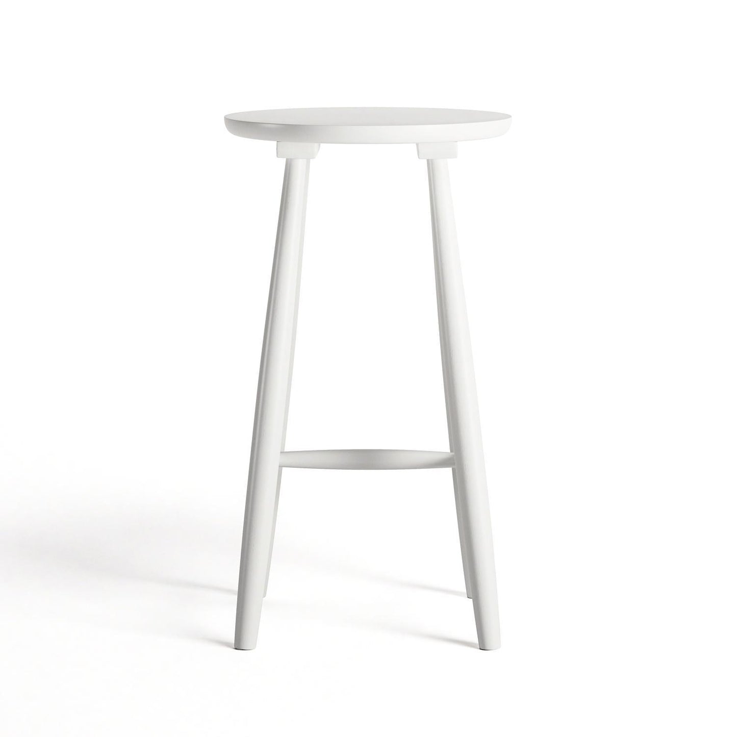 Department Wood H23 Bar Stool White