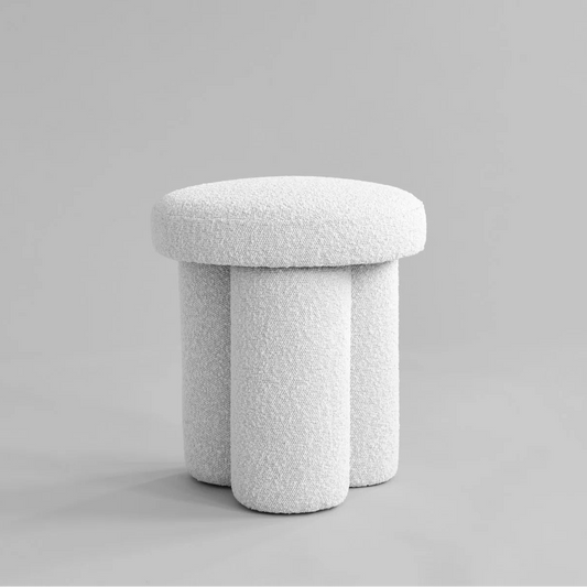 Big Foot - Bouclé Stool