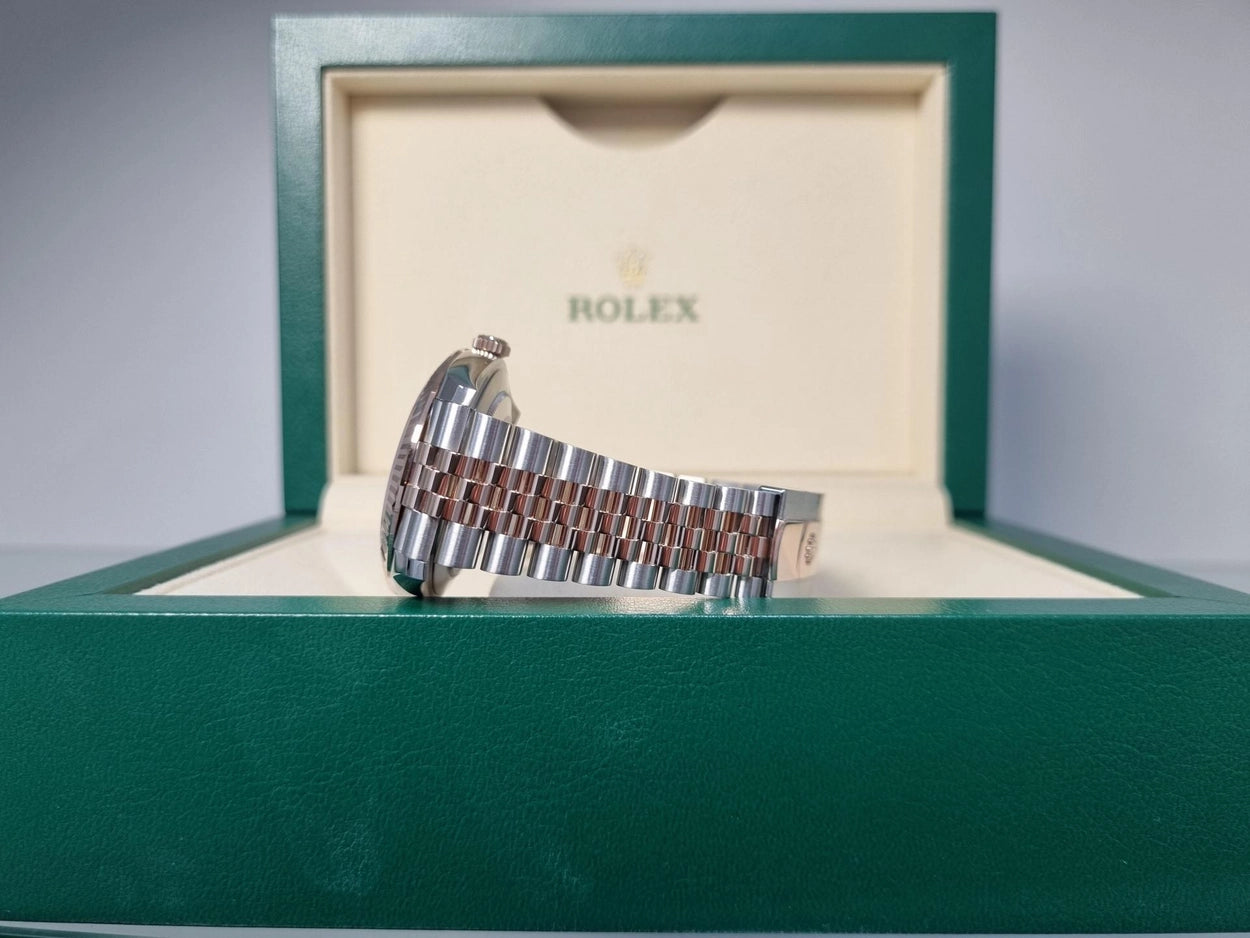 [빈티지/매장즉시발송] Rolex® Datejust 41 (41mm | 초코 바인덱스 | 로즈골드 | 플루쥬빌)