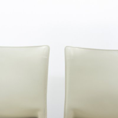 Cab 412 Chairs by Mario Bellini for Cassina, 1990s, Set of 4-TJQ-1815636