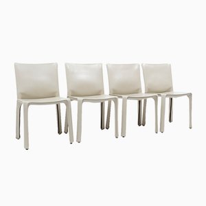 Cab 412 Chairs by Mario Bellini for Cassina, 1990s, Set of 4-TJQ-1815636