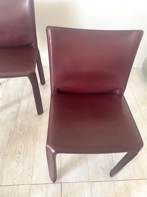 CAB Chairs by Mario Bellini for Cassina, Set of 6-NWG-1257029