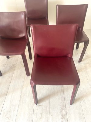 CAB Chairs by Mario Bellini for Cassina, Set of 6-NWG-1257029