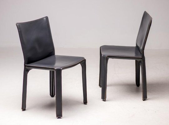 CAB Dining Chair by Mario Bellini for Cassina, 1980s-WN-1717393