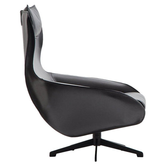 Cab Lounge Chair in Tubular Steel and Leather Upholstery by Mario Bellini for Cassina