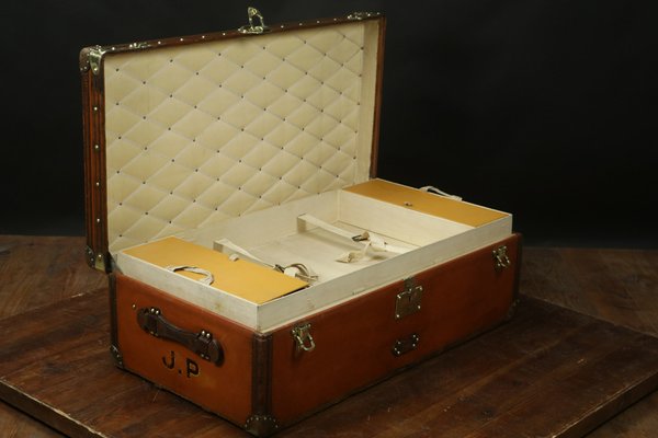 Cabin Trunk in Orange from Louis Vuitton, 1930s-EMZ-1235863