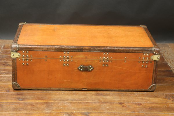 Cabin Trunk in Orange from Louis Vuitton, 1930s-EMZ-1235863