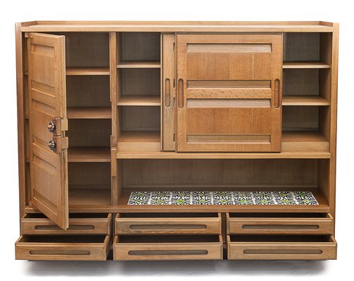 Cabinet by Guillerme Et Chambron, 1950s-JCN-1806790