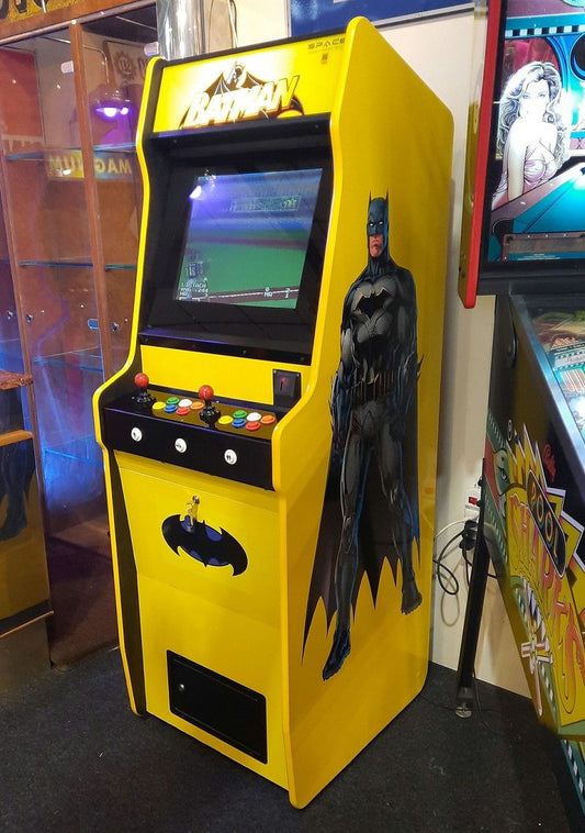 Cabinet Graphic Video Game Batman, 1980s