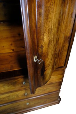 Cabinet in Polished Mahogany and Walnut, 1880-UY-1723447