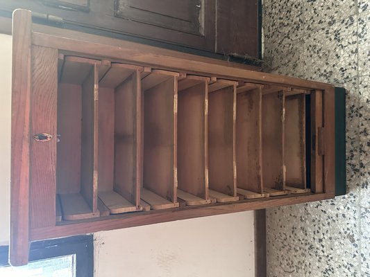 Cabinet with Roller Shutter, Early 20th Century-BNU-1804530