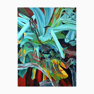 Cactus 13, Greek Contemporary Artwork by Peny Manavi, 2020-CHG-950355