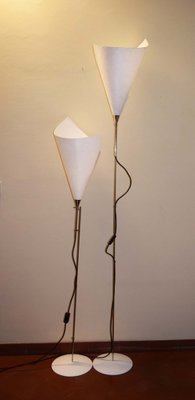 Calla Floor Lamps by Marcello Cuneo for Valenti, Italy, 1975, Set of 2-WF-1450968