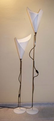 Calla Floor Lamps by Marcello Cuneo for Valenti, Italy, 1975, Set of 2-WF-1450968