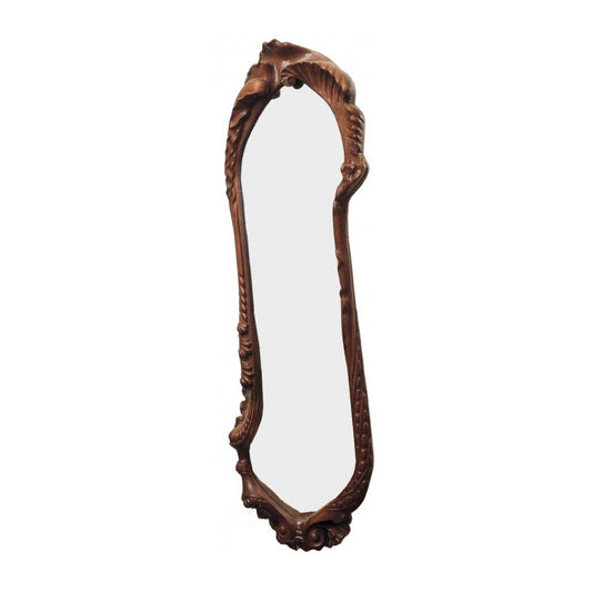 Wall-Mounted Mirror Calvet by Bd Barcelona Design #Stained oak and varnished
