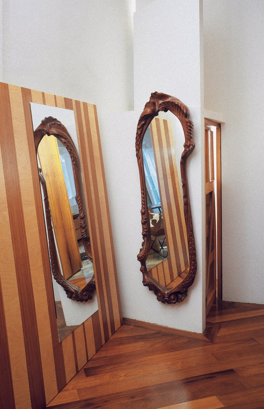 Calvet Mirror in Wood by Antoni Gaudí for BD Barcelona