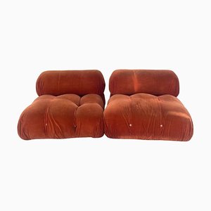 Camaleonda Lounge Chairs by Mario Bellini for B&B Italia, 1970s, Set of 2-KKZ-1814302