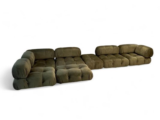 Camaleonda Sofa attributed to Mario Bellini for B&b Italia, 1973, Set of 7-WBX-2022260