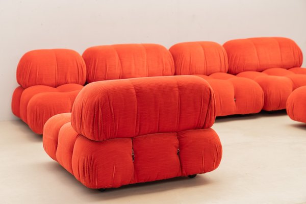 Camaleonda Sofa by Mario Bellini for B&B Italia, 1970, Set of 6-WXK-2021640